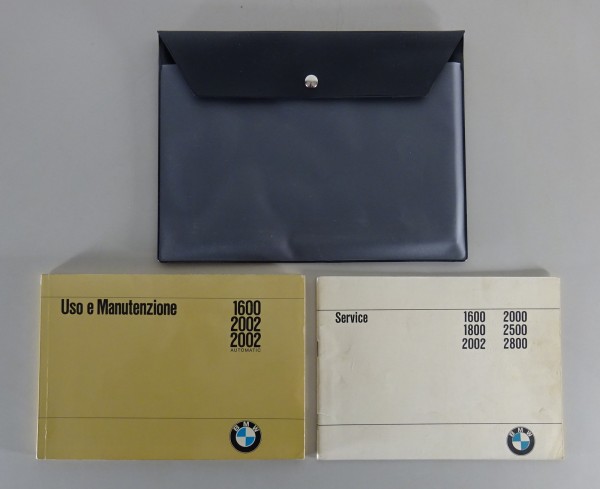 Catella integrata + Uso e Manutenzione BMW 1600, 2002, 2002 Automatic - 01/1970