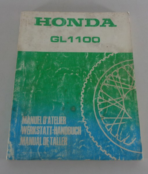 Werkstatthandbuch / Manuel d´atelier / Manual de taller Honda GL 1100 Stand 1980