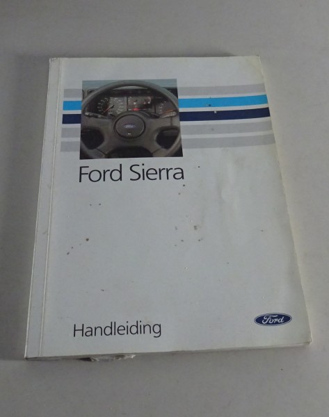 Betriebsanleitung / Handbuch Ford Sierra Stand 12/1989