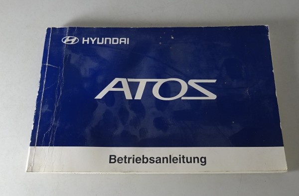 Betriebsanleitung / Handbuch Hyundai Atos von 05/1998