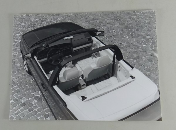 Pressefoto VW Golf 3 / III Cabrio - Überrolbügel von 08/1993