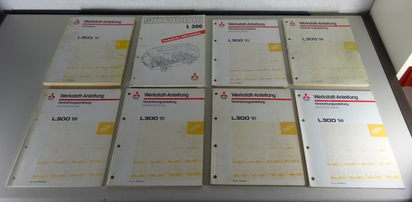 Werkstatthandbuch Konvolut Mitsubishi L 300 II Bj. 1987 - 1995 Stand 1989-1994