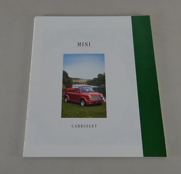 Prospekt/ Broschüre Rover Mini Cabriolet Stand 01/1994
