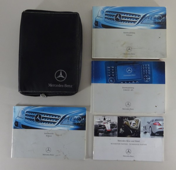 Bordmappe + Betriebsanleitung Mercedes Benz M-Klasse ML Typ W164 Stand 01/2006