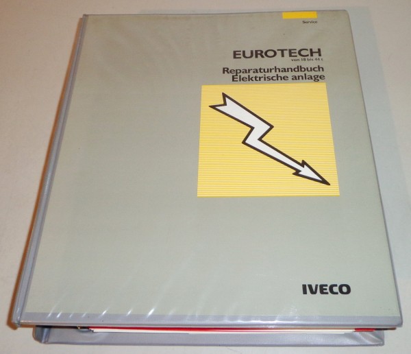 Werkstatthandbuch Reparaturanleitung Elektrische Anlage Iveco EuroTech 18-44 t Stand 1993