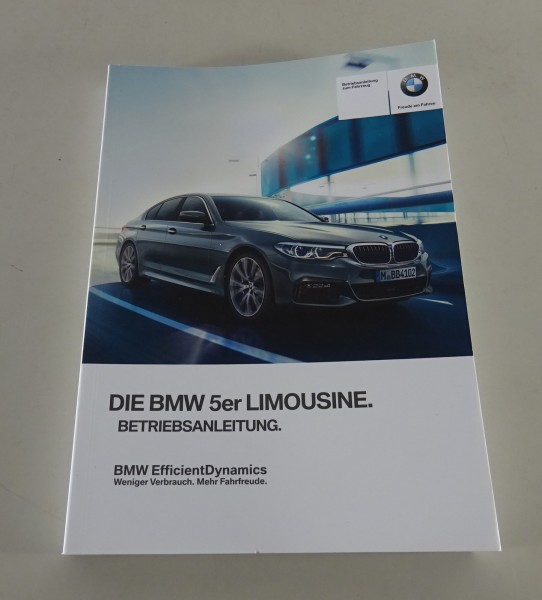 Betriebsanleitung BMW 5er Limousine G30 Stand 02/2017