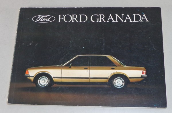 Betriebsanleitung Ford Granada Mk. II Stand 11/1978