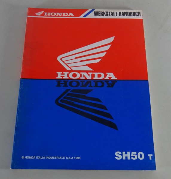 Werkstatthandbuch Honda Roller SH 50 T Scoopy Stand 1996