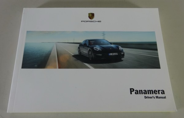 Owner´s Manual / Handbook Porsche Panamera GTS, Turbo, Turbo S, Diesel My 2014
