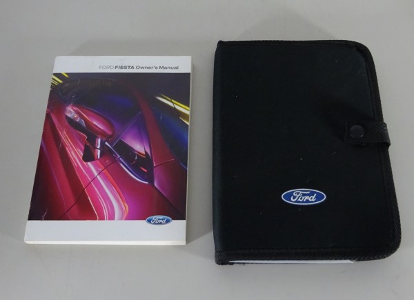 Owner's Manual / handbook + wallet Ford Fiesta´09 from 02/2012
