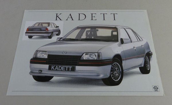 Prospektblatt / Broschüre Opel Kadett E
