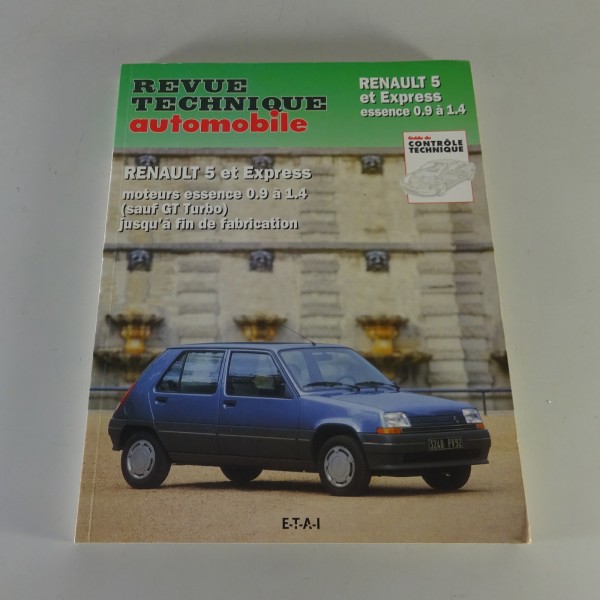 Reparaturanleitung Revue Technique Renault R5 & Express Stand 06/2001