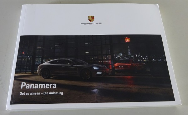 Betriebsanleitung / Handbuch | Porsche Panamera | Modelljahr 2022 | Stand 1/2022