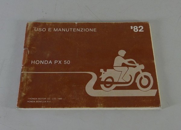 Betriebsanleitung / Handbuch Honda Mofa PX 50 Stand 1982