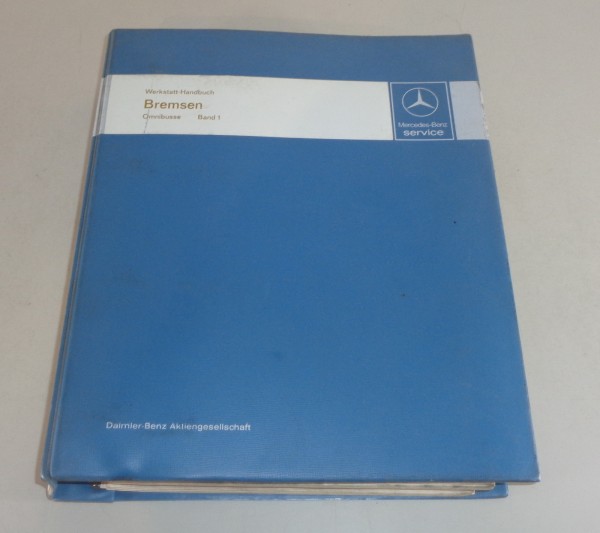 Werkstatthandbuch Mercedes Bus O 303 / 305 / 305 G / 307 Bremsen ab 1980