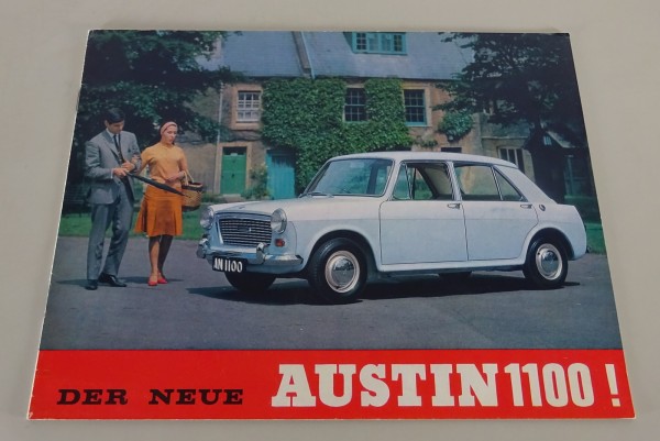 Prospekt / Broschüre Austin 1100 BMC ADO16