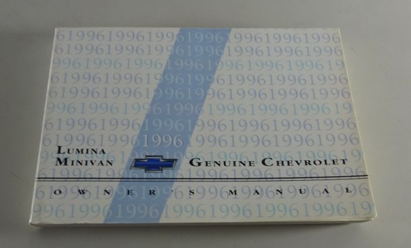 Owner´s Manual / Handbook Chevrolet Lumina Minivan Stand 1996