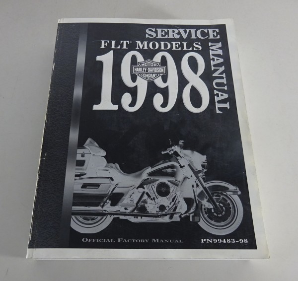 Workshop manual Harley Davidson FLT Models 1998 from 11/1997