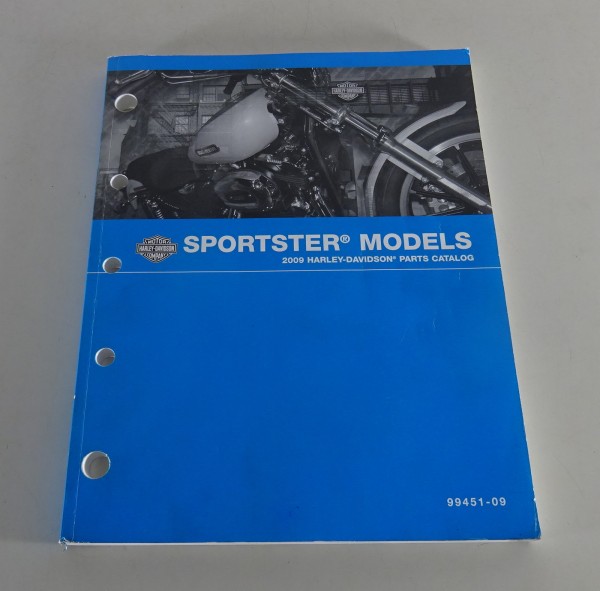 Parts catalog Harley Davidson Sportster Models 2009 from 08/2008