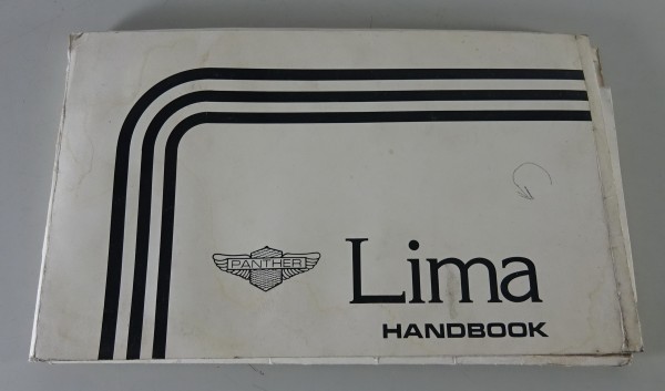 Betriebsanleitung + Schaltplan Panther Lima Baujahr 1976 - 1982