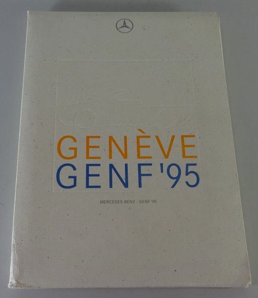 Kopie von Pressemappe Mercedes-Benz S-Klasse W140 S 320 & Genfer Automobil Salon 1994 #1