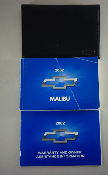 Bordmappe + Betriebsanleitung Chevrolet Malibu Stand 2002