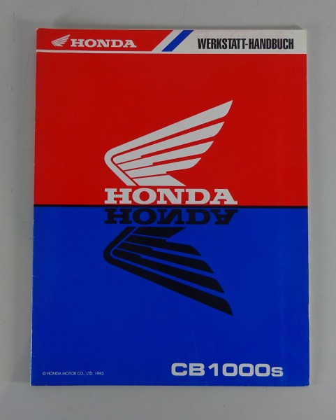 Werkstatthandbuch Ergänzung Honda CB 1000 Stand 1995