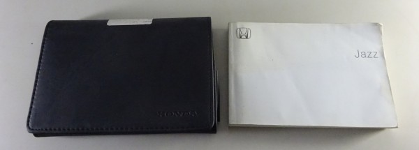 Wallet + Owner's Manual / Handbook Honda Jazz printed 2005