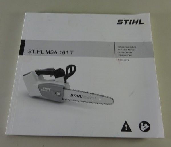 Betriebsanleitung / Handbuch Stihl Motorsäge MSA 161 T Stand 2019