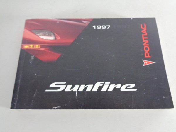 Betriebsanleitung / Handbuch Pontiac Sunfire Stand 1997