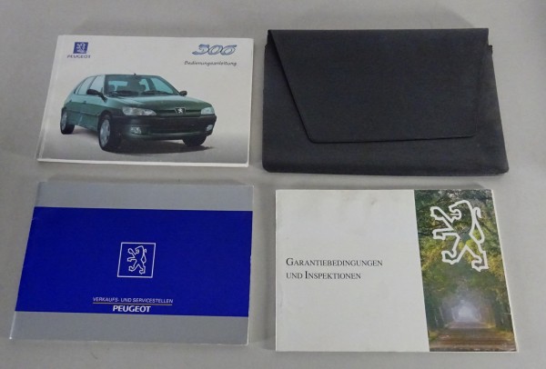 Bordmappe mit Betriebsanleitung Peugeot 306 von 05/1997