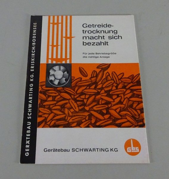 Prospekt + Preisliste GBS Belüftungsanlagen HVL / TVL / HZ / KT Stand 09/1962