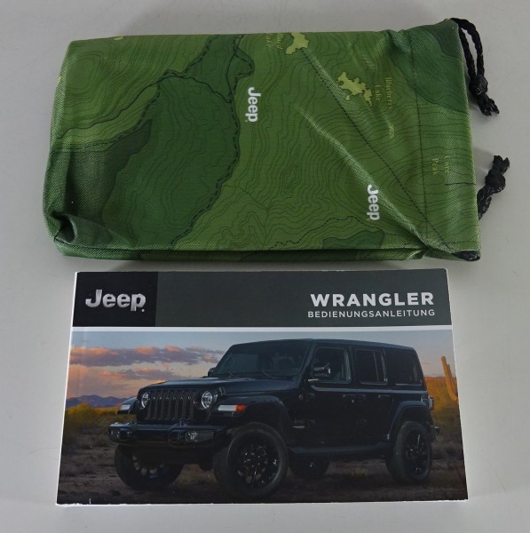 Bordmappe + Betriebsanleitung / Handbuch Jeep Wrangler JL Stand 2020