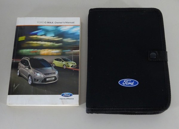 Wallet + Owner's Manual / Handbook Ford C-Max from 08/2011