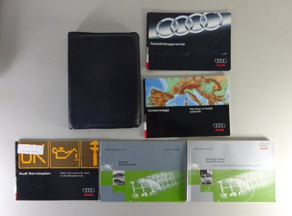 Bordmappe + Betriebsanleitung Audi S6 Plus C4 Avant Quattro Stand 05/1996