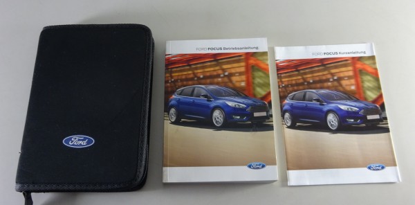 Bordmappe + Betriebsanleitung / Handbuch Ford Focus´11 Stand 07/2016