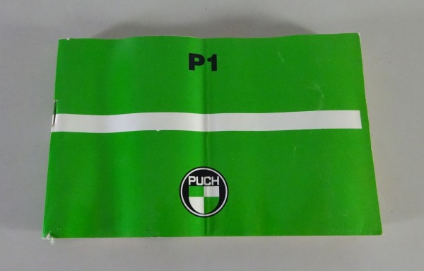 Betriebsanleitung / Handbuch Puch Mofa P1