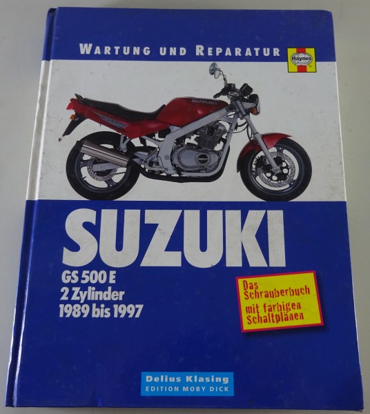 Reparaturanleitung Suzuki GS 500 E / GS500E 2 Zylinder ab 1989 bis 1997 von 1998