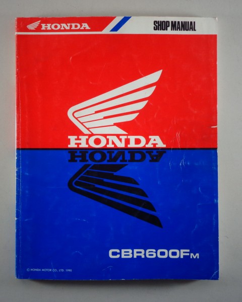 Workshop Manual Honda CBR 600 F from 1990