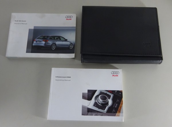 Owner's Manual + Wallet Audi A6 Avant Typ C6 Petrol + Diesel from 11/2007