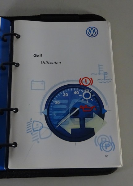 Portefeuille bord + Notice d'utilisation VW Golf IV Variant année 05/1999