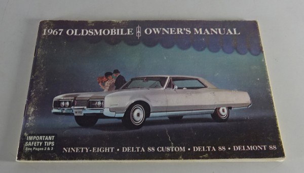 Owner´s Manual Oldsmobile Ninety-Eight / Delta 88 / Custom / Delmont 88 ´67