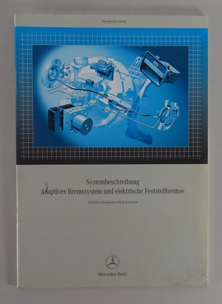 Werkstatthandbuch Einführung Mercedes adaptives Bremssystem in S-Klasse W221