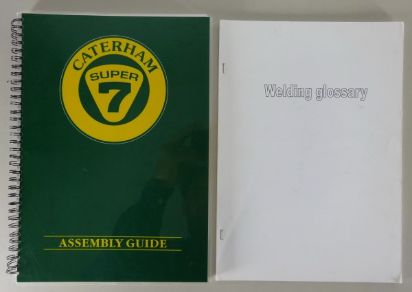 Workshop manual Caterham / Lotus Super 7 / Superlight / Clubsport K-Series