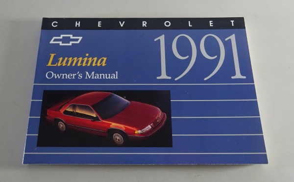 Owner´s Manual / Handbook Chevrolet Lumina Stand 1991