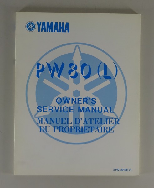 Owner´s Service Manual / Yamaha PW 80 (L) Stand 08/1983