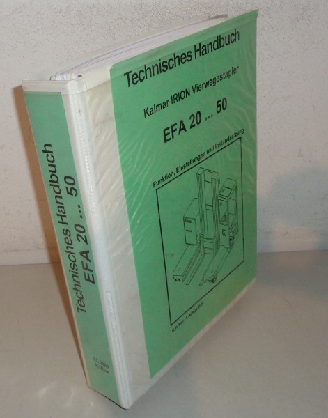 Werkstatthandbuch Kalmar Irion Gabelstapler EFA 20 - 50 von 2000