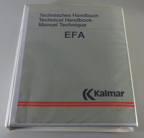 Werkstatthandbuch Kalmar Irion Gabelstapler EFA 20 - 40 von 09/1995