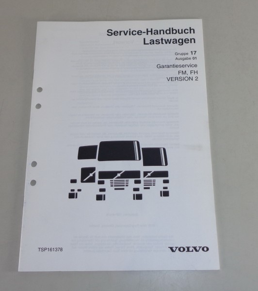 Werkstatthandbuch Volvo LKW FM, FH Garantieservice von 2000