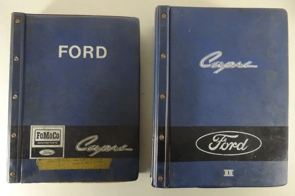 Teilekatalog / Spare parts catalogue Ford Capri II ab 1974